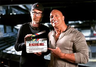 Stephen Merchant has a very specific action movie that he wants to remake with The Rock