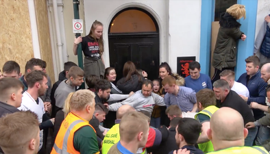 WATCH: There was serious violence and fights during the Atherstone Ball Game this week