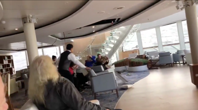 Norway cruise ship passengers evacuated in rough seas