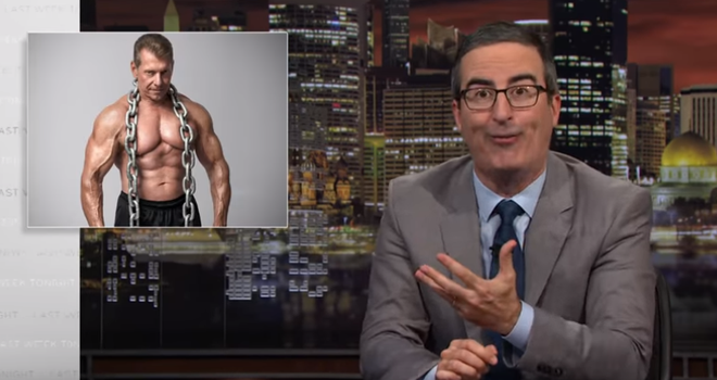John Oliver WWE
