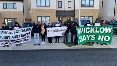 WATCH: Protest group share videos from outside Minister Paul Kehoe’s home