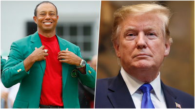 Donald Trump had to go and ruin Tiger Woods’ amazing Masters victory