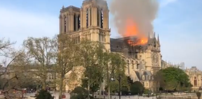 Notre Dame fire