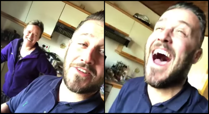 Hungover man wakes up in complete stranger’s house and their reactions are priceless