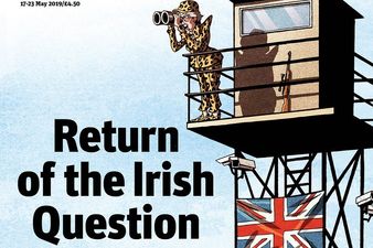 British magazine cover on the “Return of the Irish Question” is getting a lot of hate online