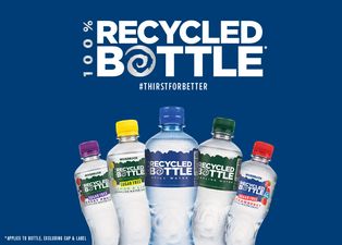 Deep RiverRock announce the launch of its first 100% recycled bottle range