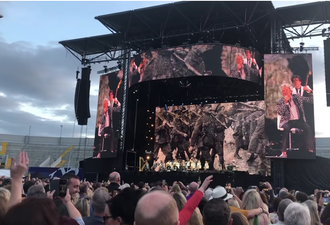 WATCH: Rod Stewart smashes a cover of Grace in Cork last night, announces extra Dublin date