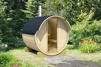 Amazon is selling a build-your-own sauna for your back garden that comfortably sits four people