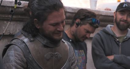 Kit Harington’s emotional farewell on the Game of Thrones set is an essential watch for fans