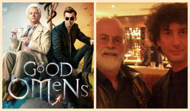 Neil Gaiman’s story about making Good Omens is a love letter his dear friend Terry Pratchett