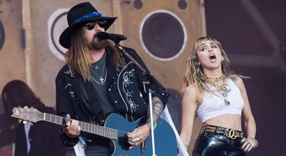 WATCH: Miley Cyrus brings out Lil Nas X and Billy Ray Cyrus to play ‘Old Town Road’ at Glastonbury