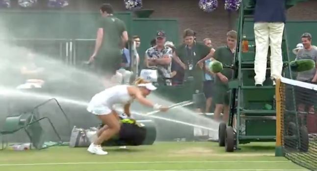 Wimbledon sprinkler