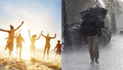 The weather over the weekend and into next week is a real rollercoaster