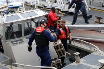 US Coast Guard offloads $569 million worth of cocaine and marijuana seized in international waters