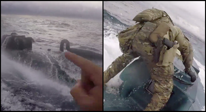 WATCH: US Coast Guard chase and board a narco-submarine that’s carrying 17,000 pounds of cocaine