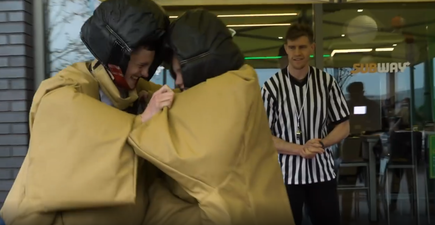 Calling all Belfast people! Up for a bit of sumo wrestling?