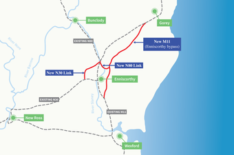 Taoiseach to open €400 million stretch of motorway in Wexford today