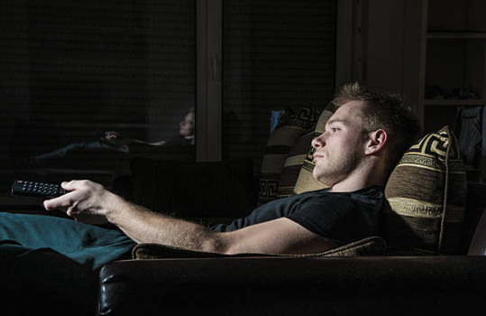 men sperm count binge TV