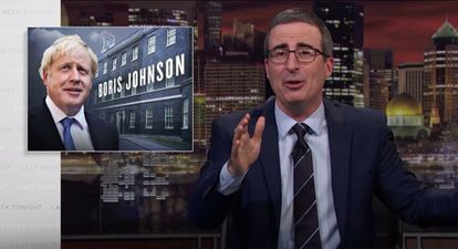 WATCH: John Oliver absolutely destroys Boris Johnson on Last Week Tonight