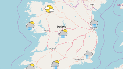Met Éireann predicts that we’re in for a rather rotten, rain-filled day
