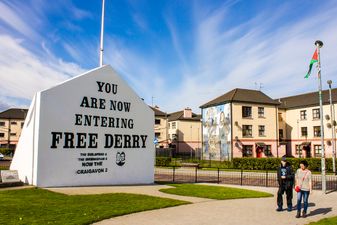 Free Derry Corner vandalised with Soldier F graffiti overnight
