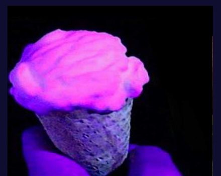 glow in the dark ice cream