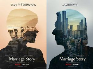Netflix release a “His & Her” set of trailers for their new and very original rom-com Marriage Story