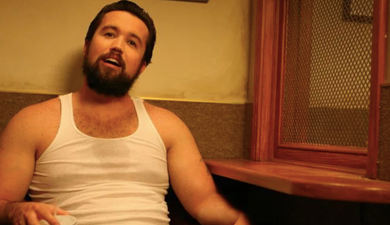 It appears that Always Sunny star Rob McElhenney is in Ireland