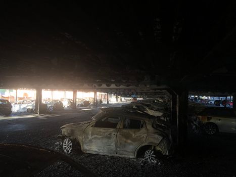 car park fire