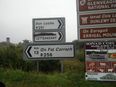 Former mayor blasts “idiotic people” defacing place names on road signs in Donegal
