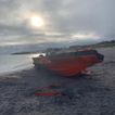 Vessel washed up near Aran Islands likely used for target practise by US Navy