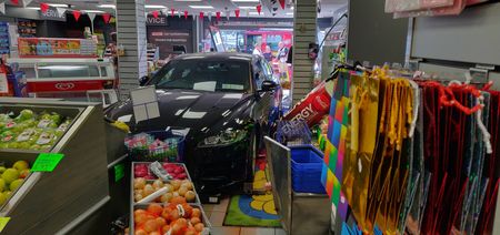 Man arrested as car smashes through shop window in Skerries