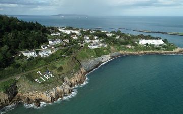 World War Two “EIRE 7” sign unveiled in Dalkey