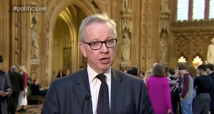 Here’s Michael Gove trying to be cool and failing miserably