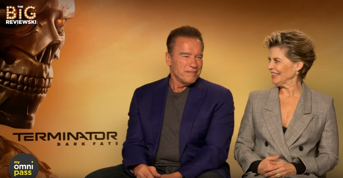 linda hamilton arnie