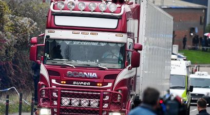 Essex investigation: Tractor unit of lorry believed to have originated in Northern Ireland