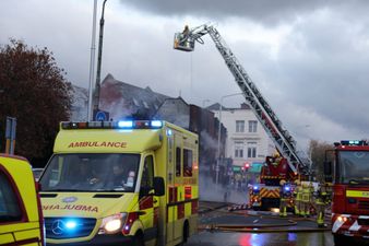 Offices evacuated near Dublin city centre as “derelict building set alight” on Clanbrassil Street