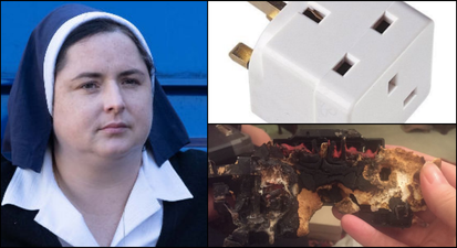 Derry Girls star Siobhán McSweeney issues safety warning after a very serious fire destroys her flat