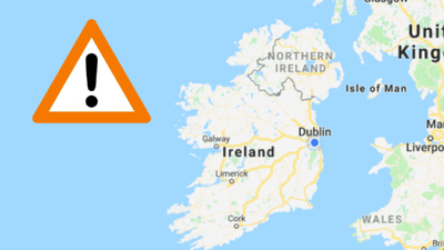 Winds near 100km/h as Storm Brendan hits Ireland