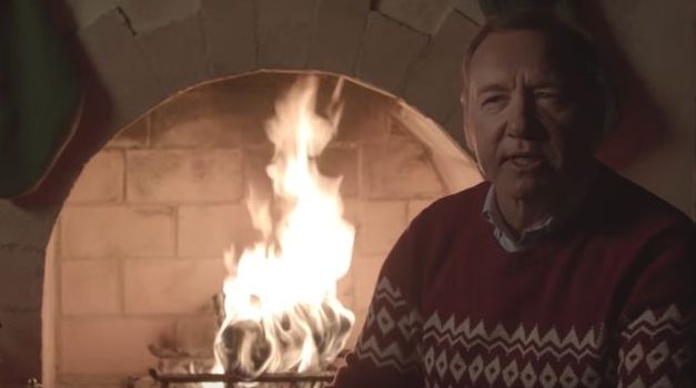 Kevin Spacey Christmas video
