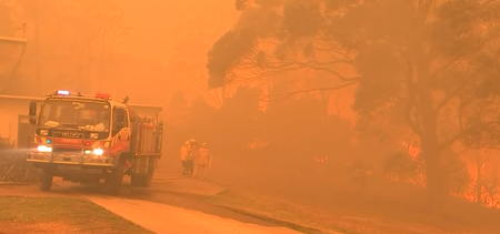 WATCH: Harrowing video shows extent of bushfires in Australia
