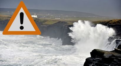 Three separate weather warnings issued as Ireland braces for Storm Brendan