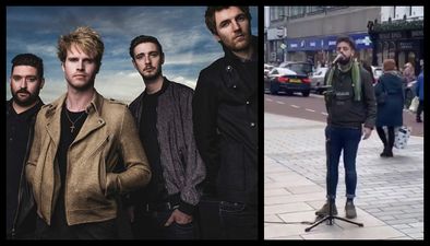 WATCH: Kodaline ask for help to find this busker so he can join them on stage at their next gig