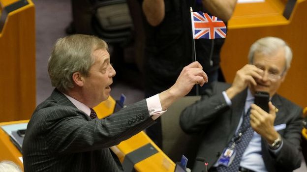 Mairead McGuiness Nigel Farage Brexit