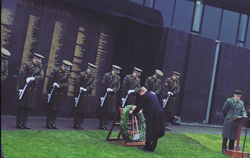 Gardaí investigating after Irish revolution memorial wall vandalised in Glasnevin again