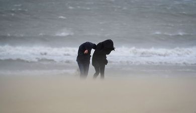 Three weather warnings remain in place on Monday as threat of high winds and snow lingers