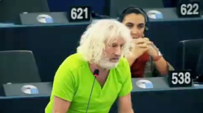 Mick Wallace reprimanded over use of word “gobshite” in European Parliament