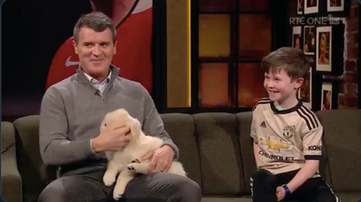 WATCH: Lad who wrote letter to Jürgen Klopp meets Roy Keane on The Late Late Show