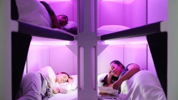 beds on planes