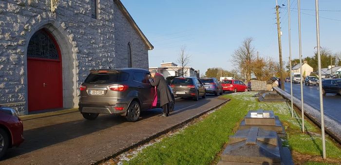 Ash Wednesday drive thru